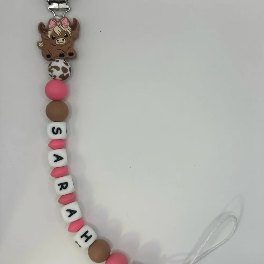 Personalized Pacifier Clip!